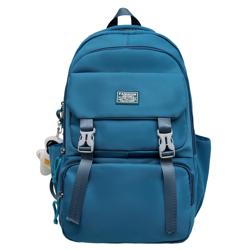 Comercio exterior simple mochila de viaje de gran capacidad para hombres y mujeres ligero casual estudiante mochila de moda mochila de computadora a juego