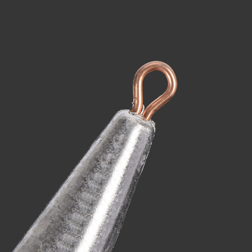 Manufacturer wholesale willow leaf lead pendant, enough gram swivel 20g pure electrolytic lead fishing lure, fast willow leaf lead pendant