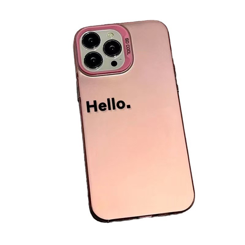 Nuevo inglés europeo y americano para iPhone 16 funda para teléfono móvil Apple 15promax/14 anti-caída 13pro12 personalidad