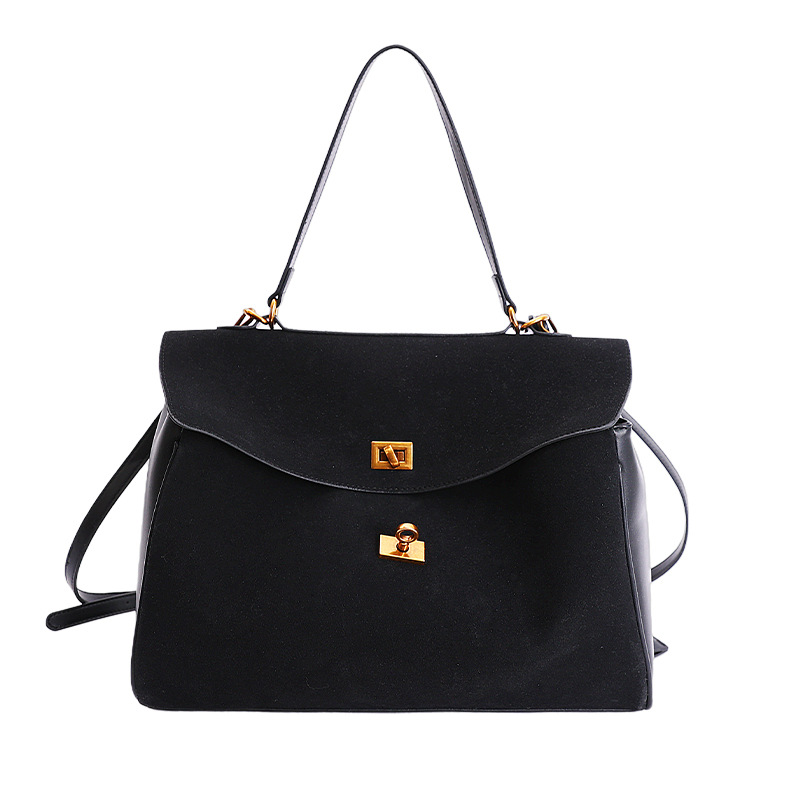 Bolso de maletín retro de gran capacidad para mujeres 2025 invierno nuevo estilo de moda mochila de piel de ciervo mochila de alta calidad para viajar