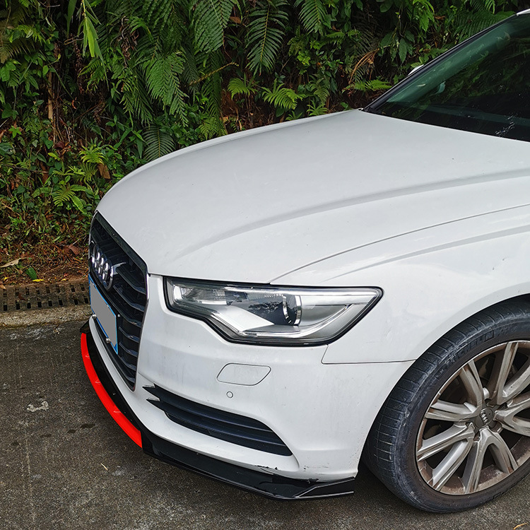 Suitable for Old Audi A3 A4L A6 Q3 Front Shovel Front Lip Spoiler Size Surround Modification and Decoration Anti-Collision