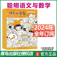 聪明语文与数学杂志2024年订阅23年1-12月青少年阅读