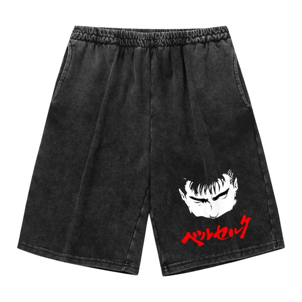 Washed shorts