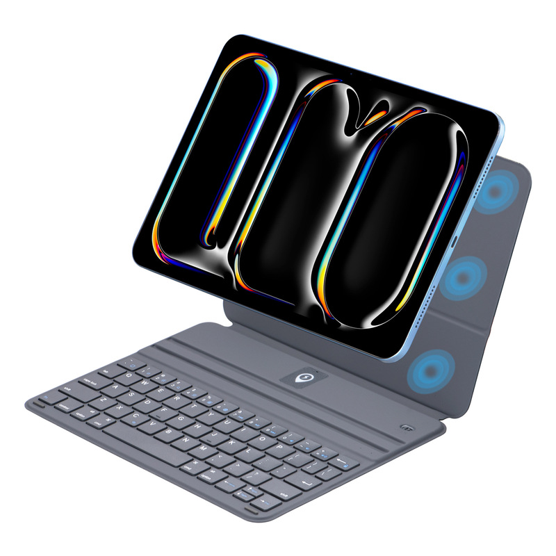 Cross-Border Supply iPad Keyboard Suitable for Ipad11 Charging-Free Thin and Light Keyboard iPad 13inch Wireless Bluetooth Keyboard