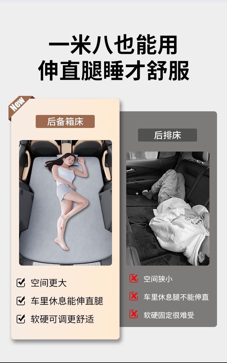 Suitable for Nio Es6 Mattress Trunk Et5T Car Inflatable Bed Es8/Ec6/Es7/Es8 Rear Seat Bed