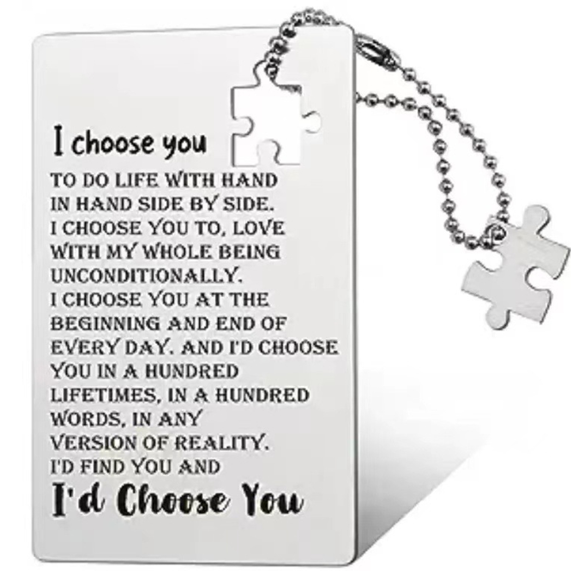 20g Weight Pendant Jewelry Making Type 55*85mm Jewelry Making Size DIY Jewelry Accessories Classification 1 Piece Quantity 304 Stainless Steel Material Letter, Jigsaw Pattern Plating Design Simple Style Style 1 Piece 55*85mm 304 Stainless Steel Letter Jigsaw Pendant 13