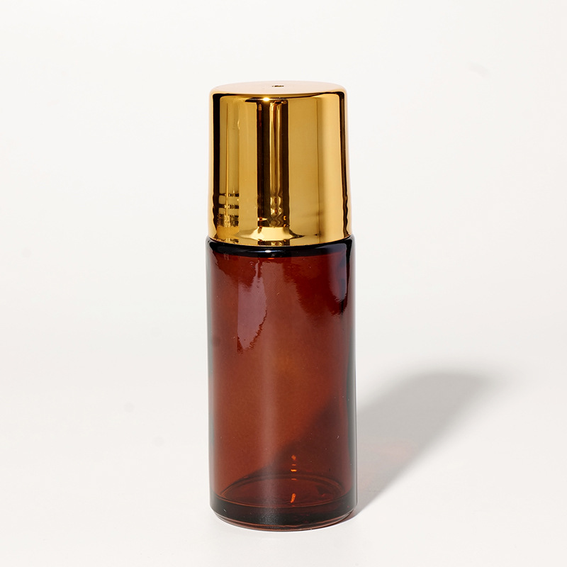 Frasco Roll-On de Cristal Natural y Vidrio para Aceites Esenciales