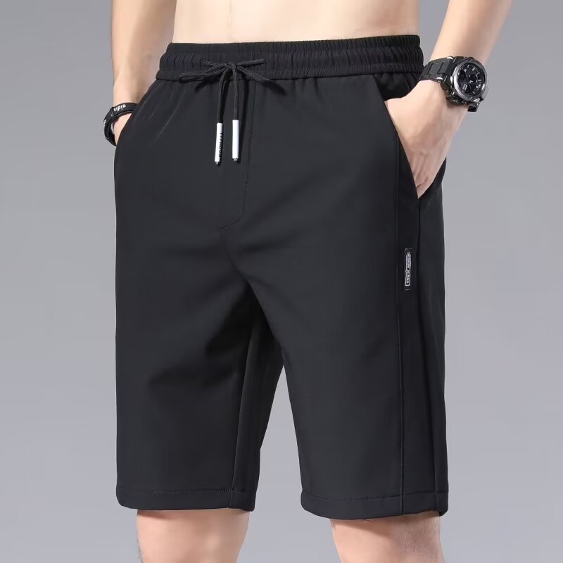 silk breathable thin quick dry men's sports trousers