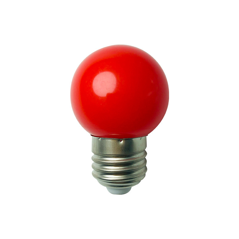 LED color bombilla E27 gran tornillo bombilla 3W colorido bombilla iluminación decoración exterior lámpara de ahorro de energía ambiente interior