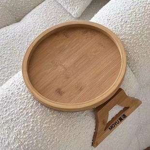 Factory Direct Sales Spot Bamboo Export Quality Sofa Tray Is Convenient and Stable. Factory Direct Supply Can Be Customized