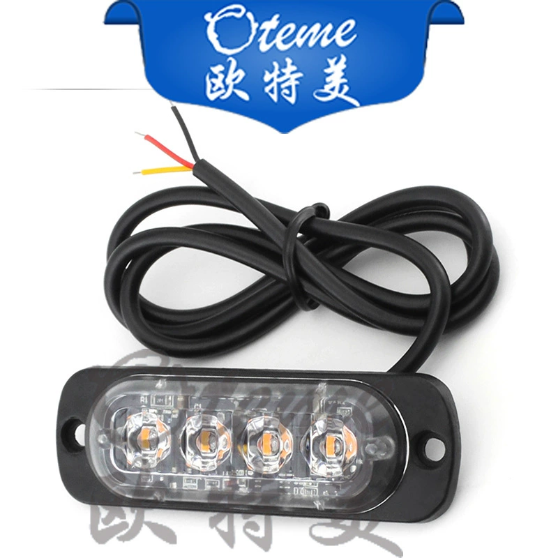 OTM Truck, LED ultra thin indicator lamp, 24v, flashing light