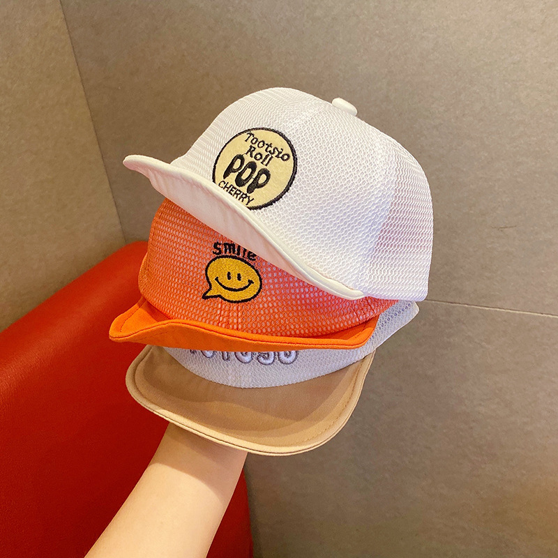 Baby hat summer thin boys caps Korean fe...