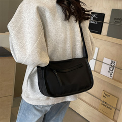 牛津布簡約小包包女2024新款潮時尚小眾設計斜挎包休閒通勤單肩包