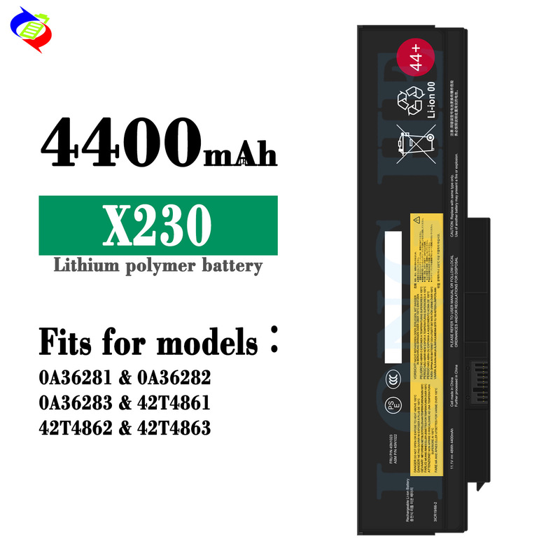 Suitable for Lenovo ThinkPad X230/X230S/X230I Notebook Battery 0A36281/0A3628