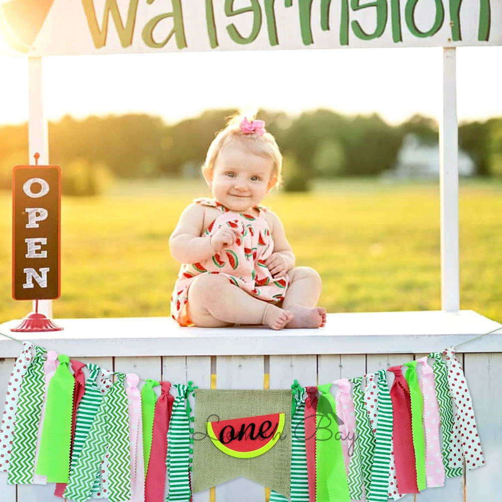 ONE watermelon dining chair flag