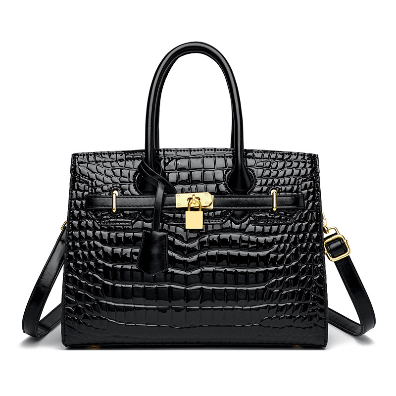 El comercio exterior de Europa y América retro bolso de la moda de moda bolsa de mensajero del hombro de las mujeres de mediana edad bolsa de Diana patrón de serpiente en relieve