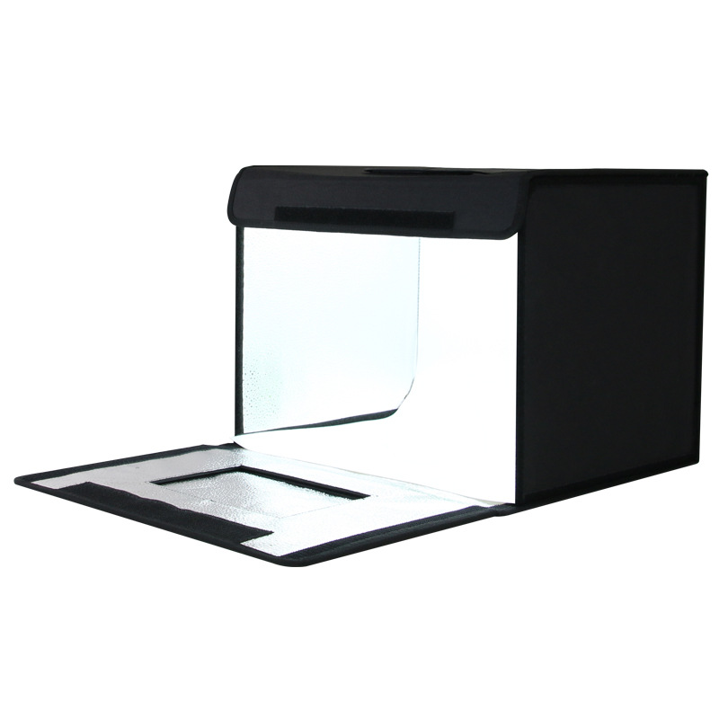 Popular 40 60cmled estudio pequeño softbox fotografía caja de luz fotografía equipo fotografía traje