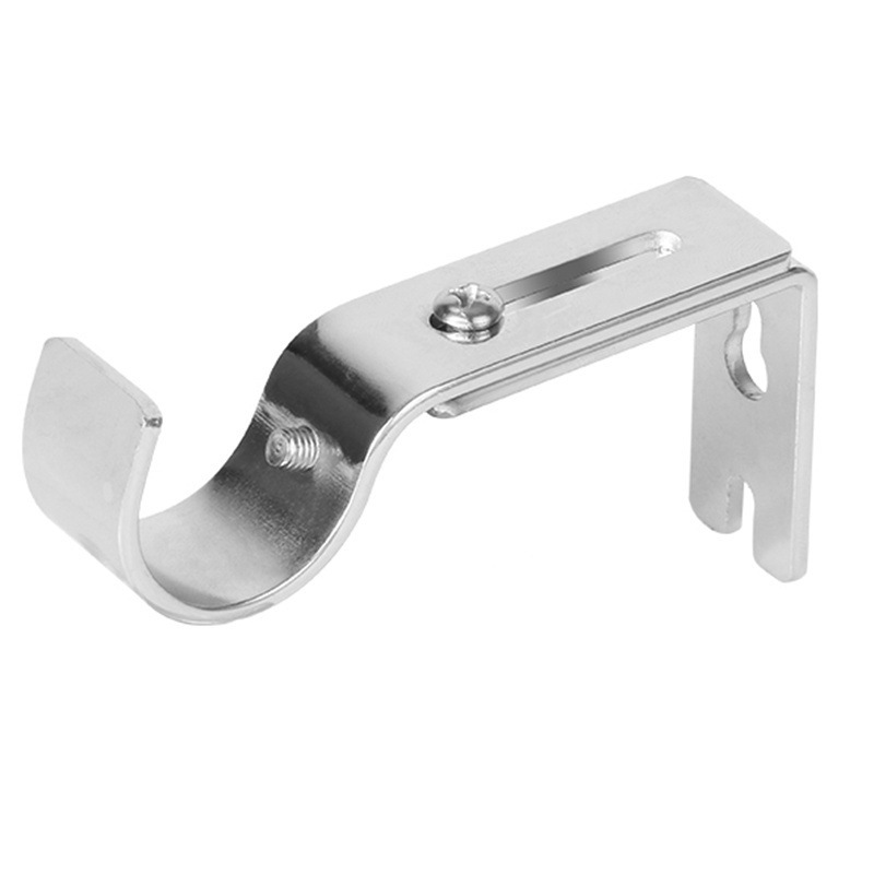 Soporte de barra de cortina reforzado, accesorios para cortinas, soporte de hierro reforzado ajustable, soporte de barra romana, soporte para barra de cortina