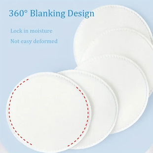 Southeast Asia Cross-Border Popular Women's Makeup Remover Cotton Pads Three-Layer Cotton Round Makeup Remover Wipes Disposable Makeup Remover Cotton Foreign Trade Women