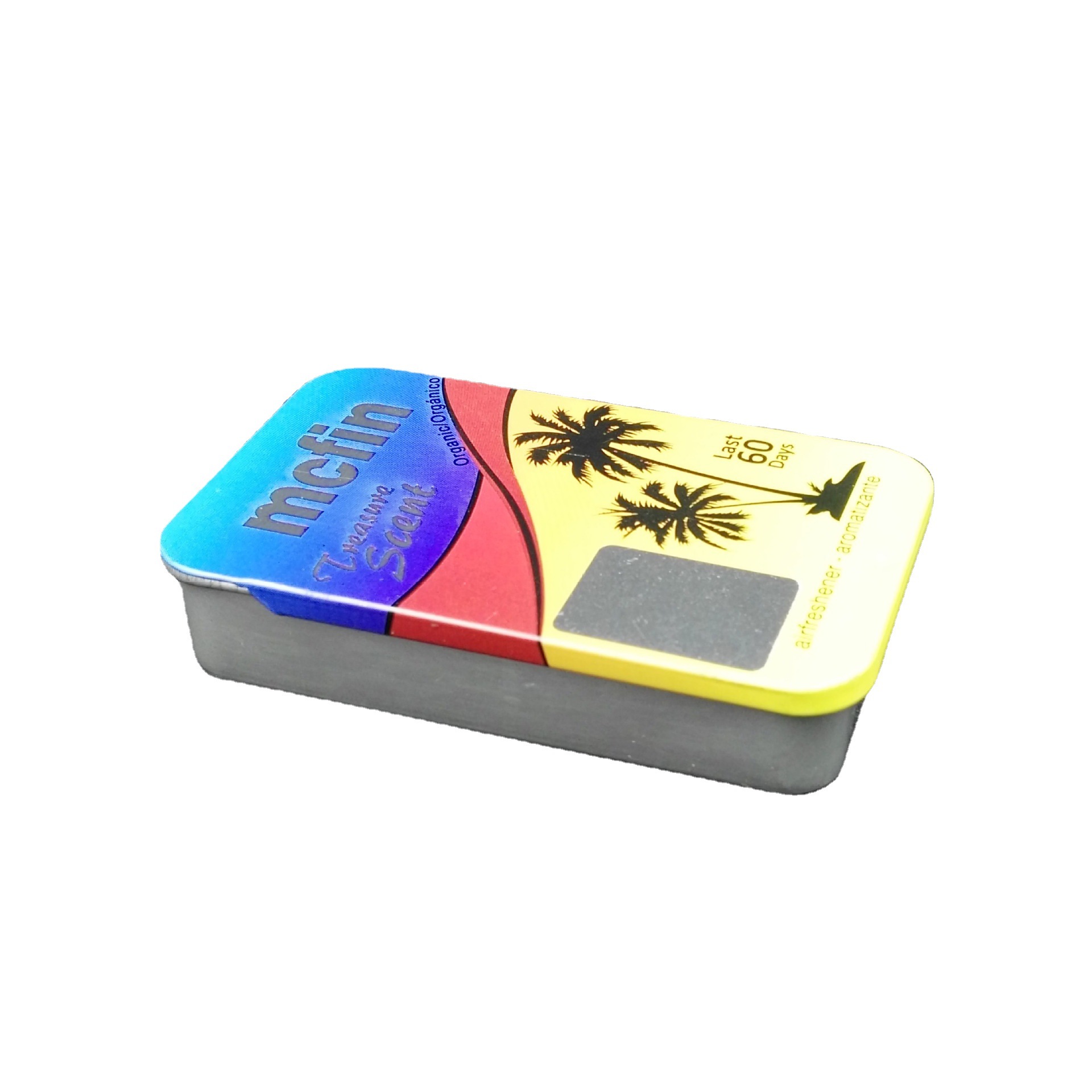 供应拱形推拉铁盒 湿纸巾盒 滑盖马口铁盒 赠品收纳铁盒tin box