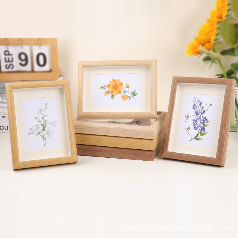 Hollow Photo Frame Made of Natural Wood, Simple and Three-Dimensional, Creative Picture Frame That Can Be Placed on a Table or Hung on the Wall, Suitable for Photos, Calligraphy, Dried Flowers, and as a Tabletop Display Hollow Photo Frame Made of Natural Wood, Simple and Three-Dimensional, Creative Picture Frame That Can Be Placed on a Table or Hung on the Wall, Suitable for Photos, Calligraphy, Dried Flowers, and as a Tabletop Display