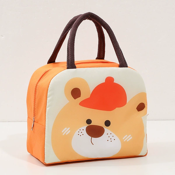 Orange, with little bears