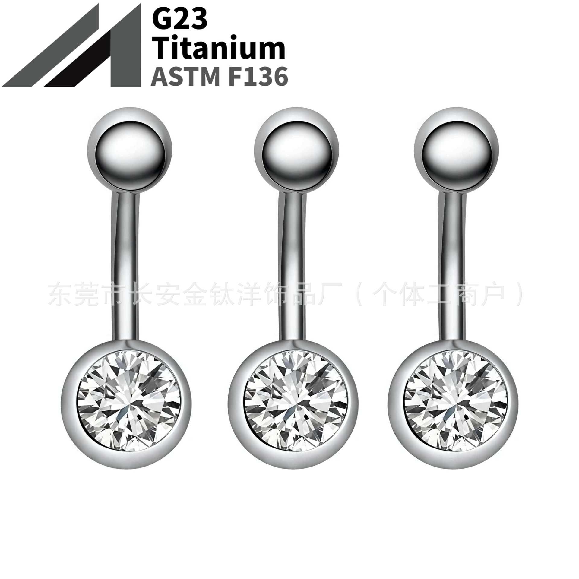 16G labret stud size and finish detail