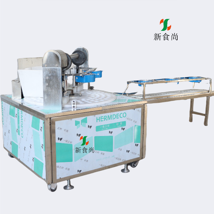 心形米花糖自动成型机 转盘式产量大的米花糖设备 厂家直销设备