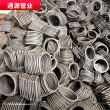 DN150柔性铸铁管接头A型W型法兰压盖现货 鸿福管业 B型法兰盖板