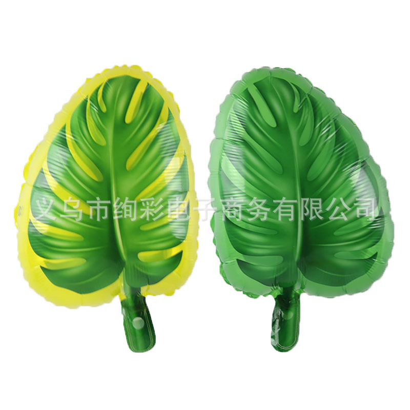 transparent green yellow balloon