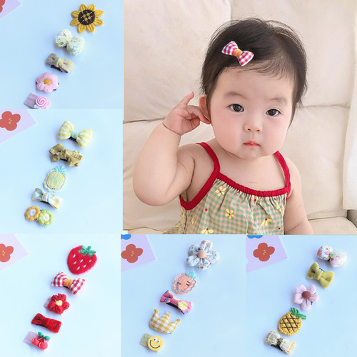 Children's hair accessories girl hair clip baby hair clip princess hair accessories baby hair clip does not hurt hair hair clip