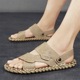 Summer dual-purpose sandals men's outdoor beach shoes men's casual soft soled Roman slippers men's 2024 new men's slippers