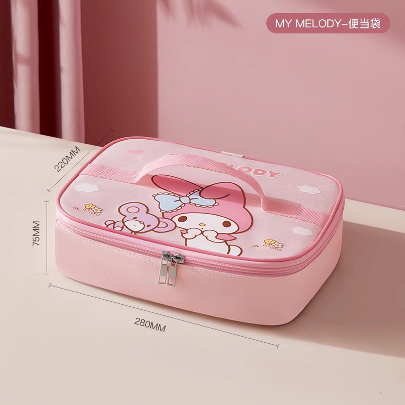 Bolsa lonchera térmica portátil aislamiento aluminio