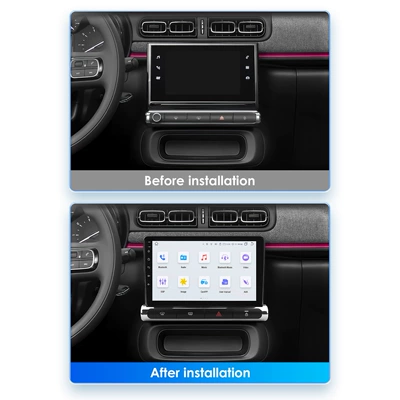suitable for 17-23 Citroen C3, DVD Navigation