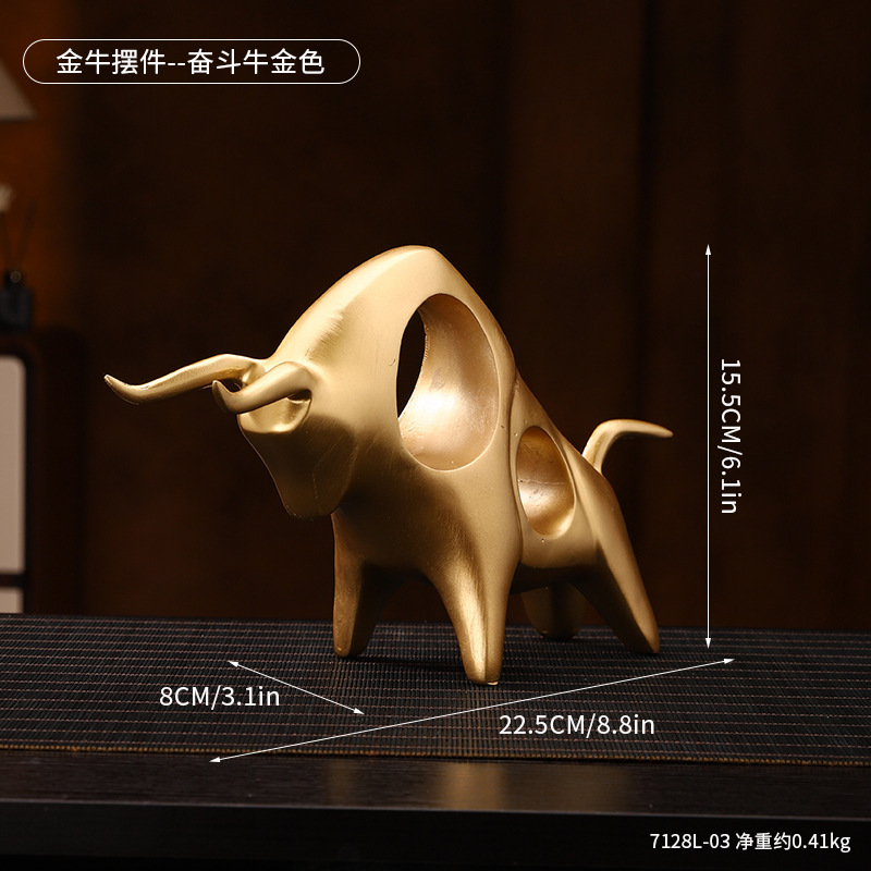Golden bullfight