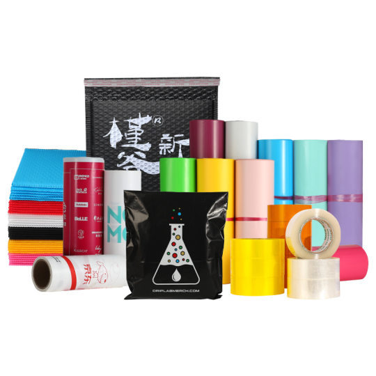 New Material Cartoon Cute Dog Printing Express Bag Matte Thickened Clothing Bags Logistics Waterproof Bag Manufacturers