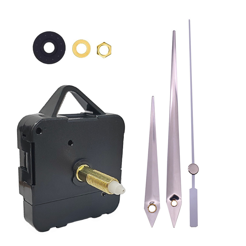 跨境新品32mm长轴挂钩机芯指针石英钟机芯带塑胶挂勾钟表配件