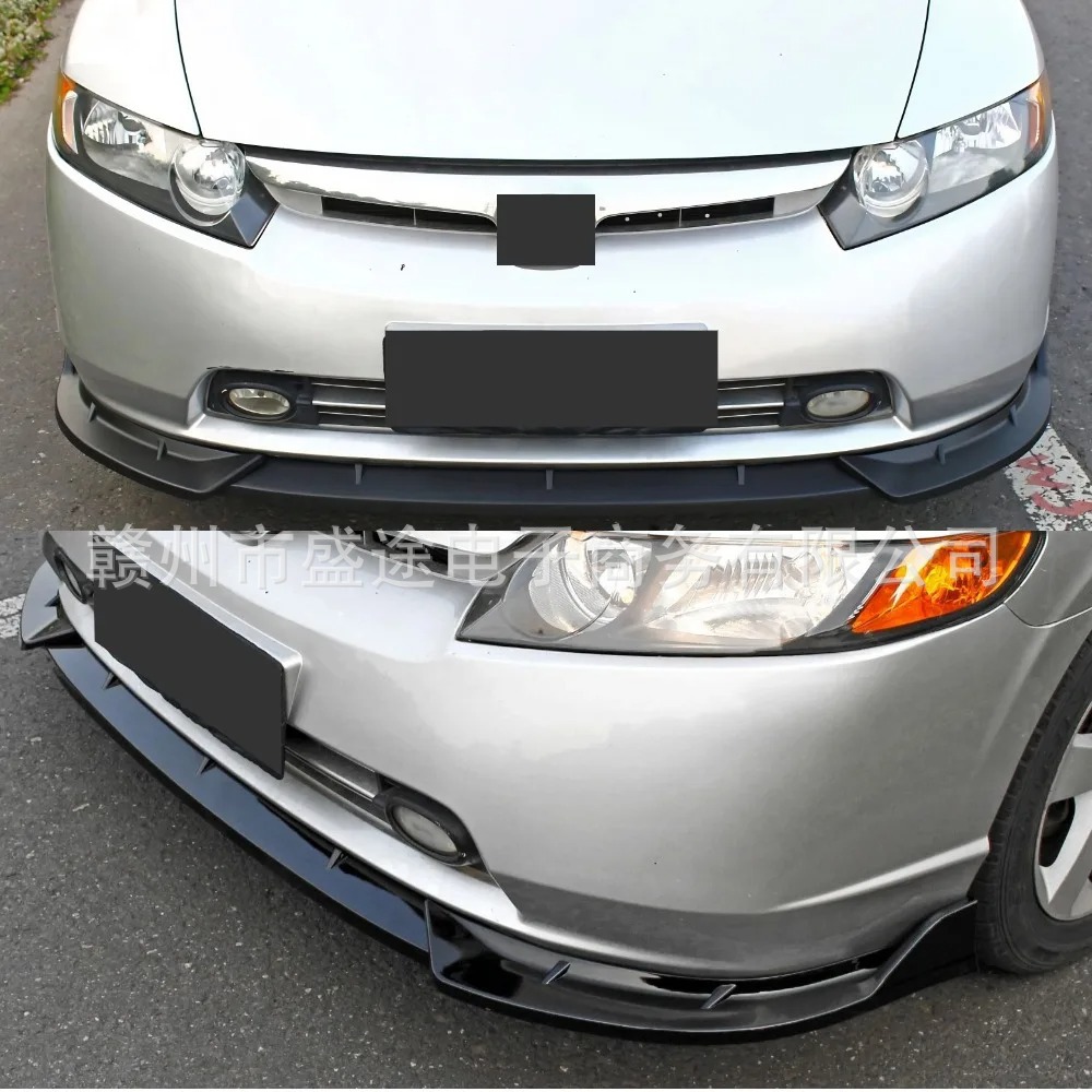 Suitable for 2006-2011 Honda Eighth-Generation Civic Modified Front Bumper and Front Lip