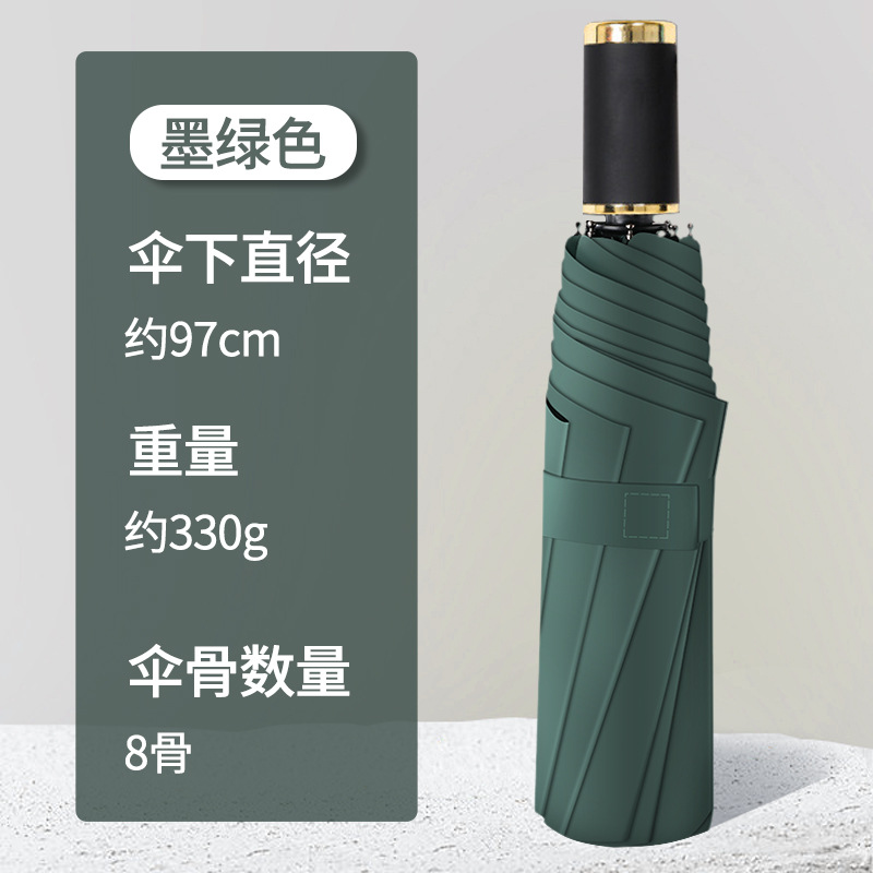 Sombrilla personalizable con logo, protección UV, automática y plegable - Mayorista de fábrica