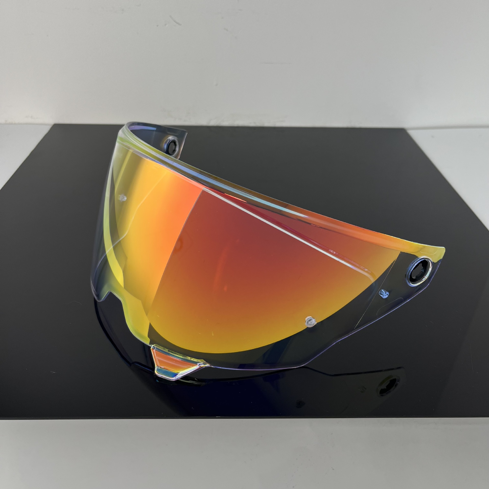 Mf509 Helmet Lens Electroplated Sun Protection Motorcycle Helmet Mirror Day and Night Dual-Use Cycling Goggles
