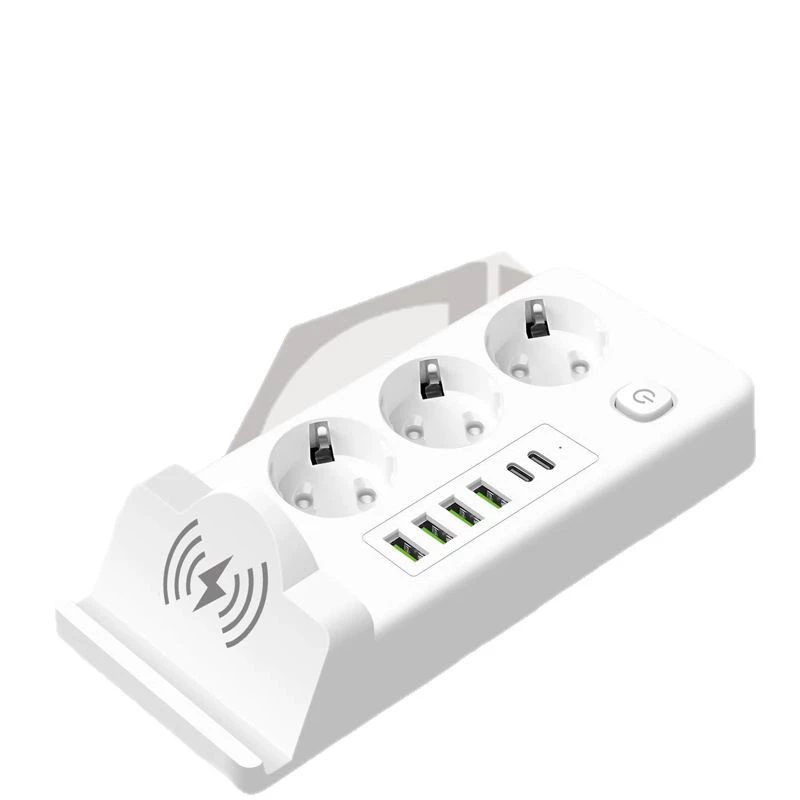 Европейский нормируемый беспроводной кабель зарядки мобильного телефона USB розетка PD многоразъемная кросс-бордерная иностранная торговля