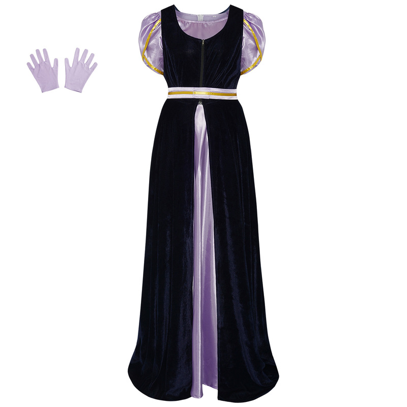 Bridgerton Dress Cosplay Medieval Dress Women's Long Gown Lace-Up Clothing Vintage Dress