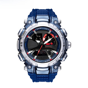 Smael Simer 1921 men's dual movement sports watch multifunctional time time night light alarm student watch