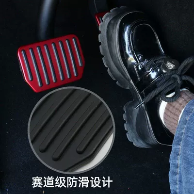 for Tesla's New Model: Dekorativ pedal başlıqları