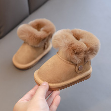 【兔毛真皮款】真皮款宝宝雪地靴男童冬季防滑保暖踩雪靴子女宝宝