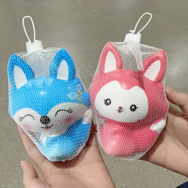 Two colors of color fox