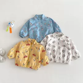 连身衣、爬服;童裤;童T恤