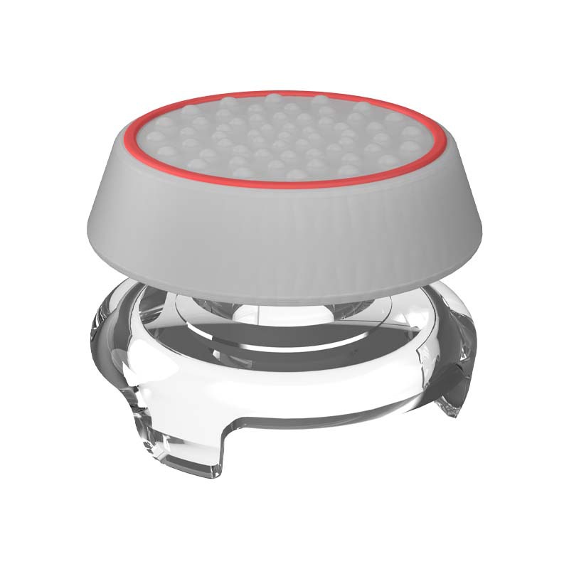 PS5 mango tapa basculante piezas de goma traje PS5 versión Elite mango de dos colores anillo Rocker manga aumento de altura combinación tapa del botón