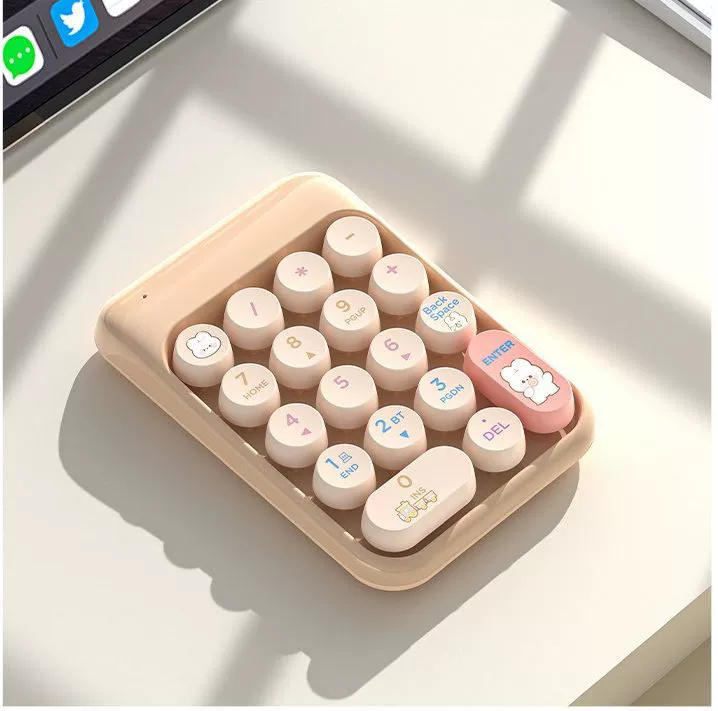 Mute keyboard, bluetooth