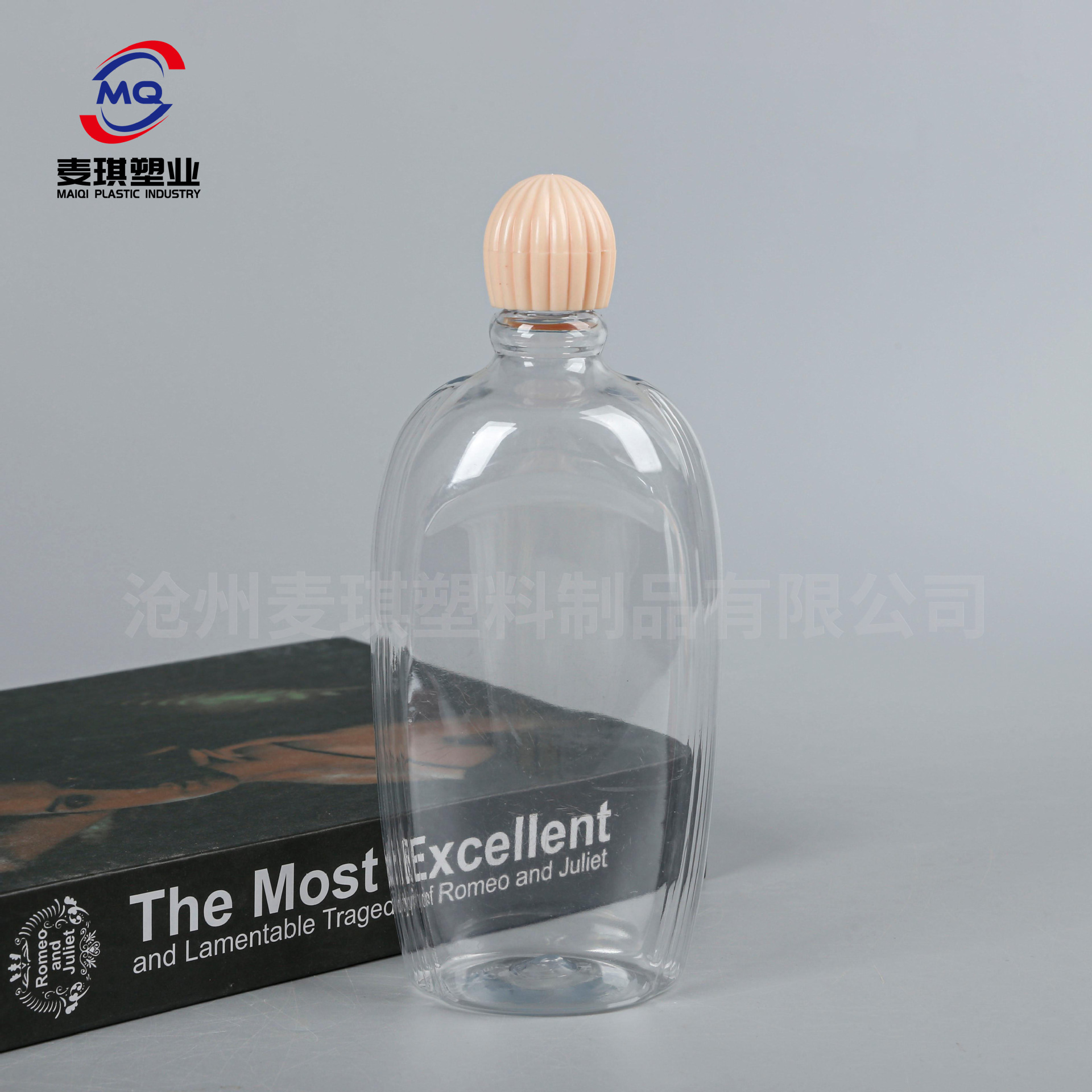 500ml内衣液瓶透明塑料瓶厂家洗衣液空瓶加厚菠萝瓶污渍清洁剂瓶